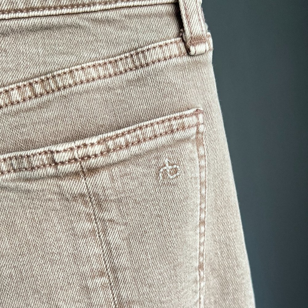 Rag & Bone Rose Glitz Nina High Rise Ankle Cigarette Jeans - Picture 8 of 12